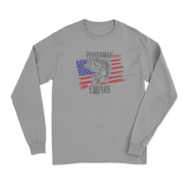 Fisherman American Empire Color Men Long Sleeve Shirt